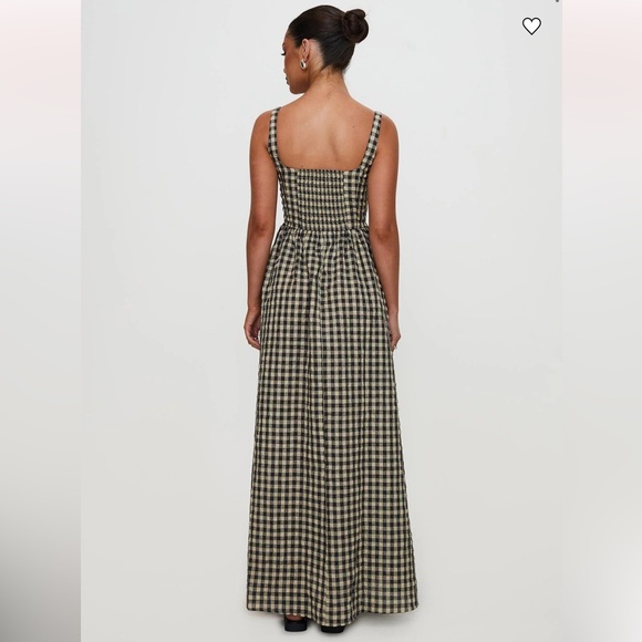 Princess Polly Black and White Gingham Maxi Dress - Picture 6 of 9